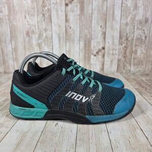 Inov-8 Women's Black and Teal Athletic Shoes